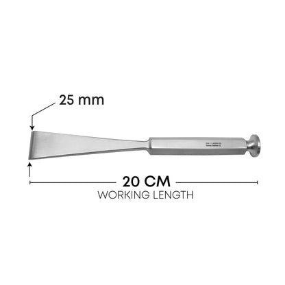Stille Bone Chisel – 20cm (8") | 15mm & 25mm