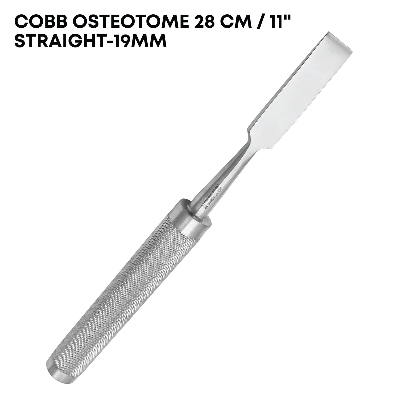Cobb Osteotome Straight 28cm / 11" – 19mm Orthopedic Bone Chisel