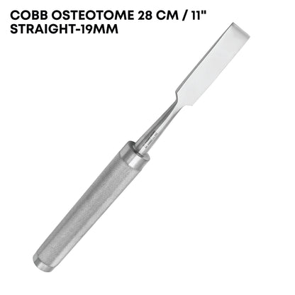Cobb Osteotome Straight 28cm / 11" – 19mm Orthopedic Bone Chisel