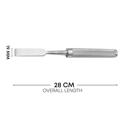 Cobb Osteotome Straight 28cm / 11" – 19mm Orthopedic Bone Chisel
