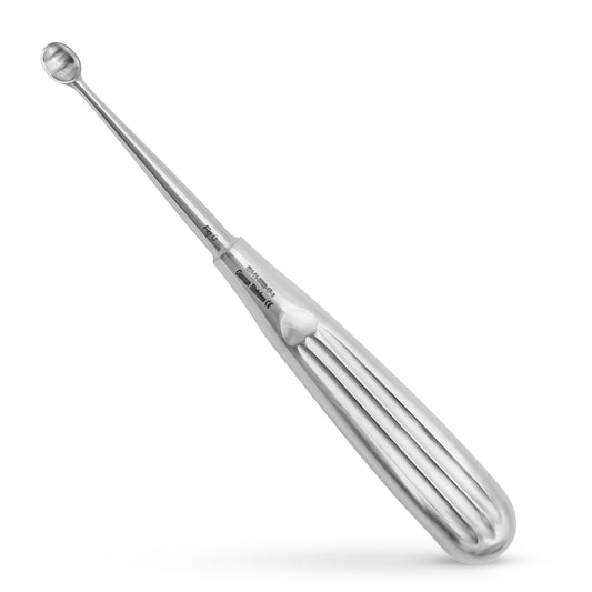 Modell USA Bone Curette 16cm Oval Straight