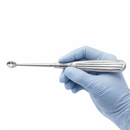 Modell USA Bone Curette 16cm Oval Straight