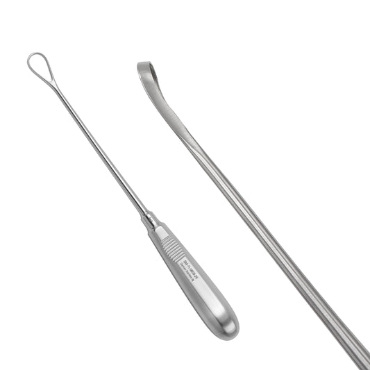 Ring Curette Straight Orthopedic Instrument