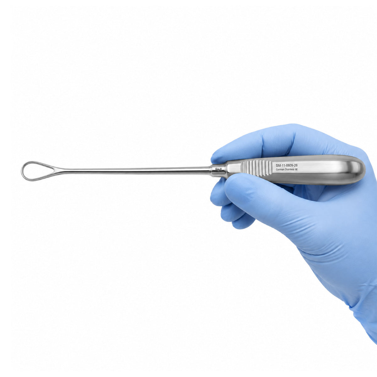 Ring Curette Straight Orthopedic Instrument