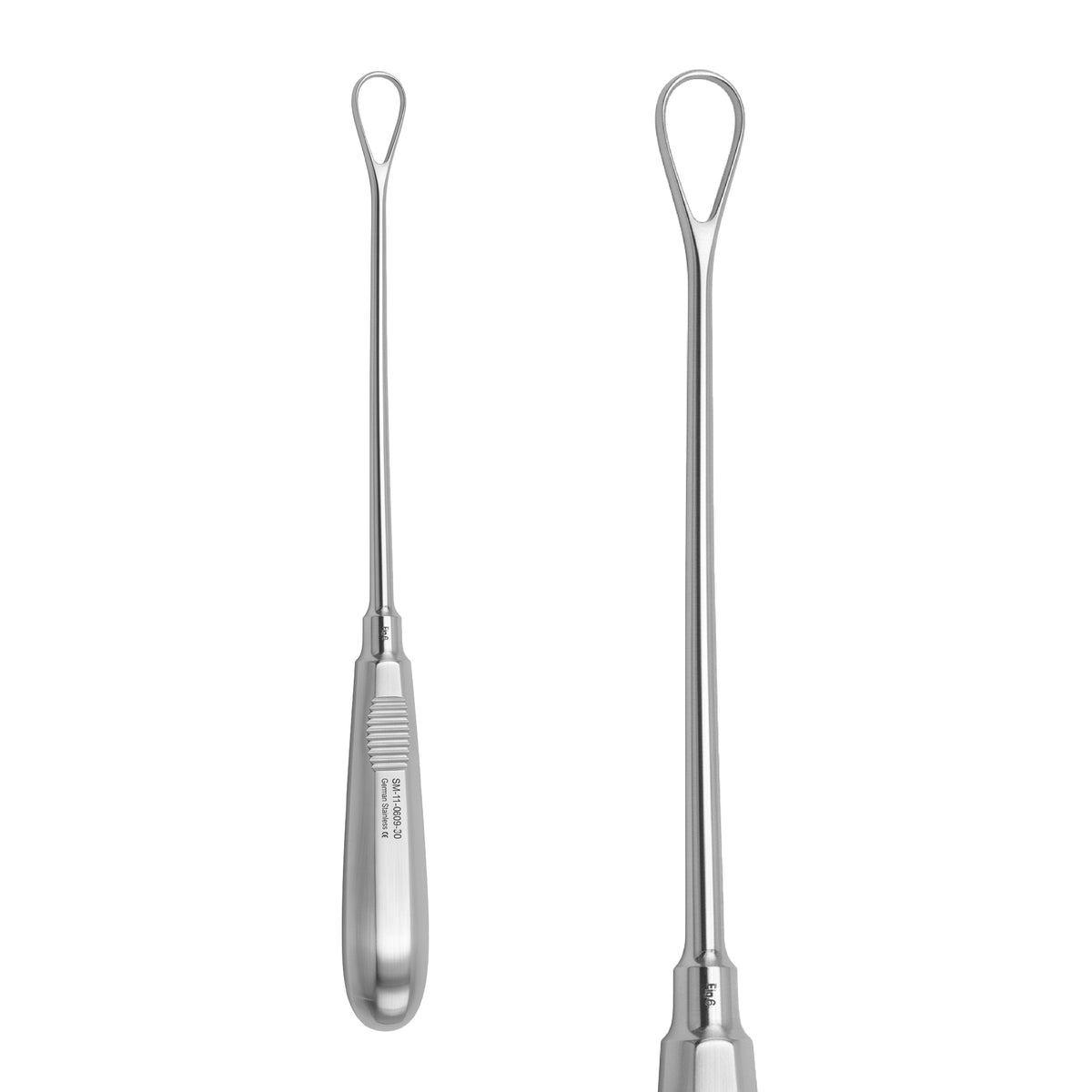 Ring Curette Straight Orthopedic Instrument