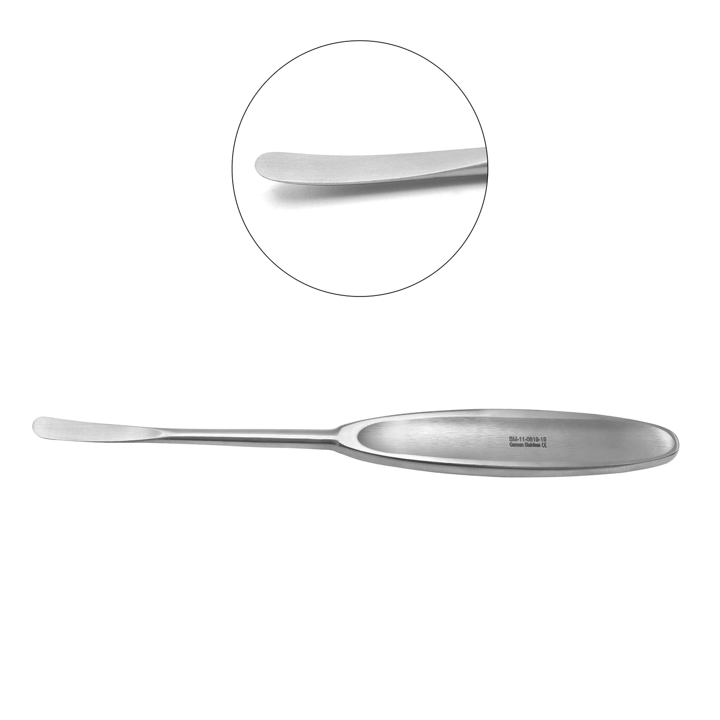 Martin-Langenbeck Periosteal Elevator Solid — 19.5cm / 7 ¾” — 7mm Tip