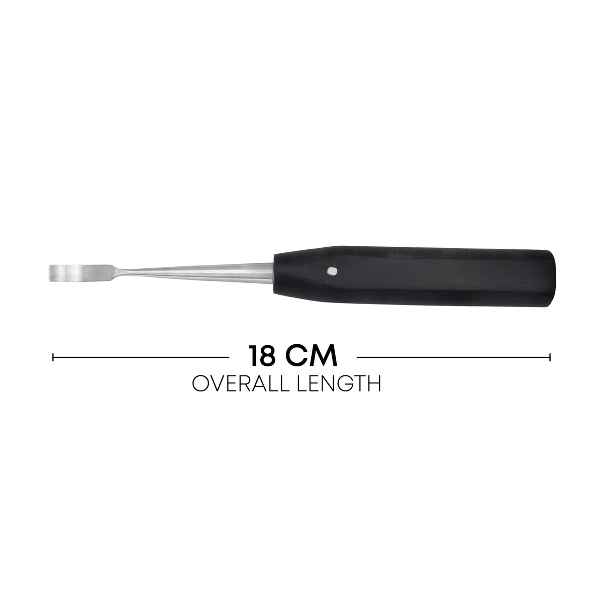 Periosteal Elevator 18cm / 7" – Narrow 6mm Tip with Plastic Handle
