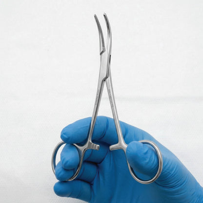 Hartmann Hemostatic Forceps Curved 10cm – Artery Clamp
