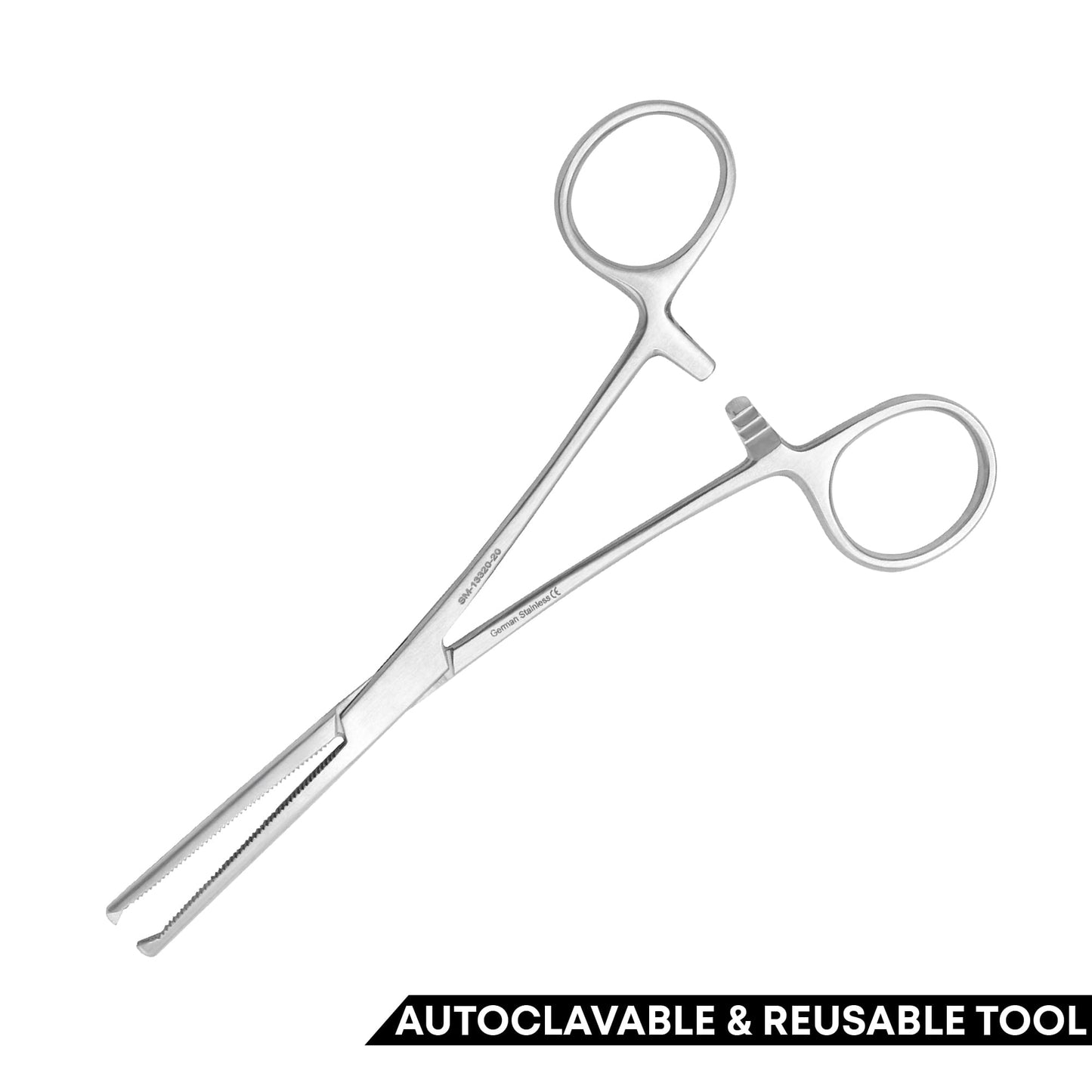 Ochsner Hemostatic Forceps Straight 20cm – 1×2 Teeth Surgical Clamp
