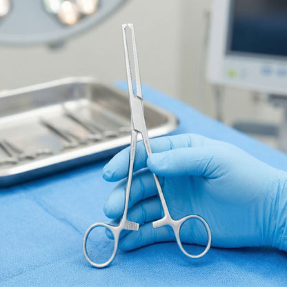 Ochsner Hemostatic Forceps Straight 20cm – 1×2 Teeth Surgical Clamp