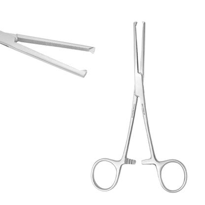 Ochsner Hemostatic Forceps Straight 20cm – 1×2 Teeth Surgical Clamp