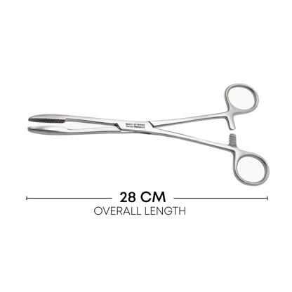 SIMS-MAIER Sponge Forceps with Ratchet, 28 cm