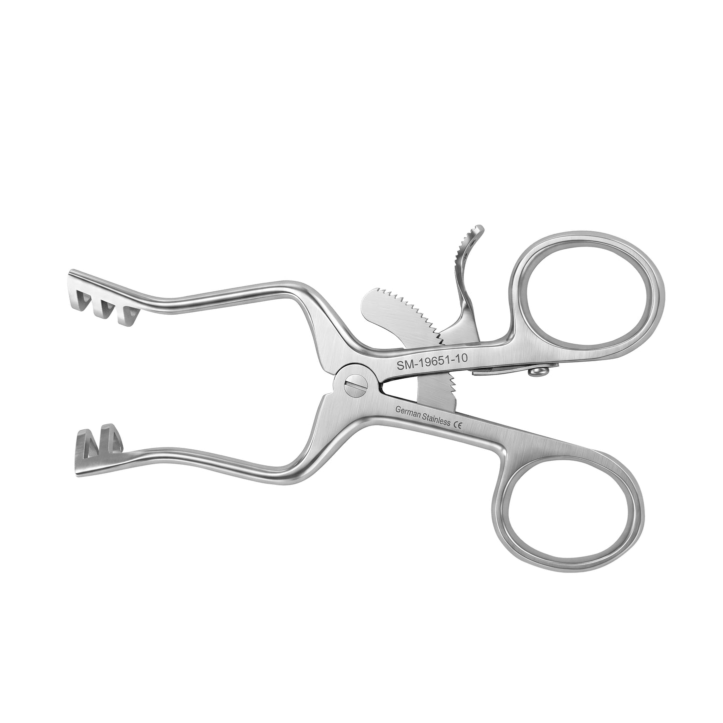 Weitlaner Retractor Blunt – 11.5cm / 4.5" – 2x3 Prongs Self-Retaining Surgical Retractor