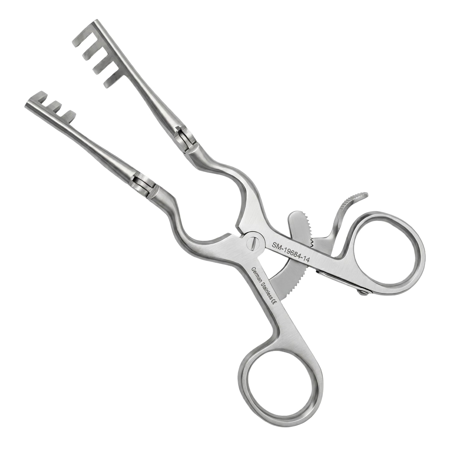 Adson Retractor Sharp Self-Retaining