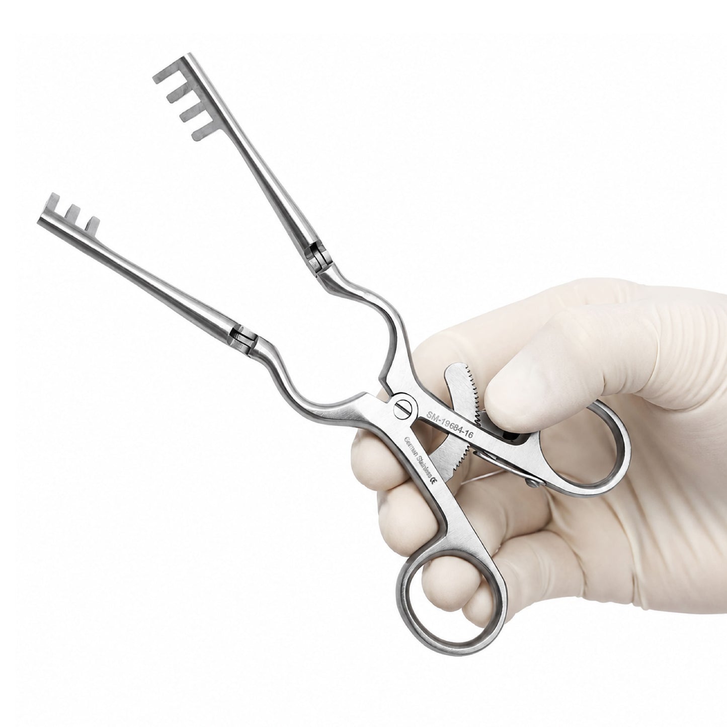 Adson Retractor Sharp Self-Retaining