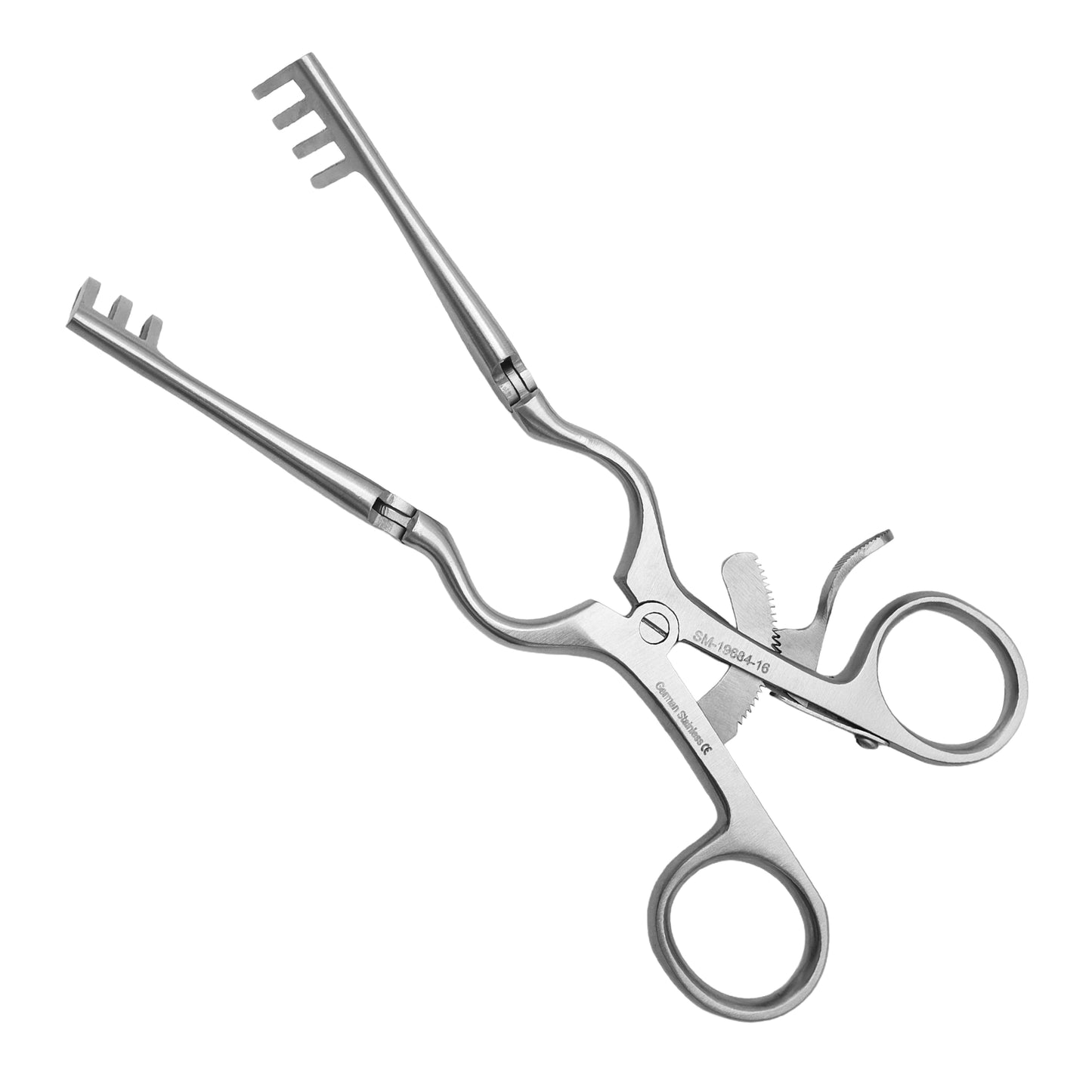 Adson Retractor Sharp Self-Retaining