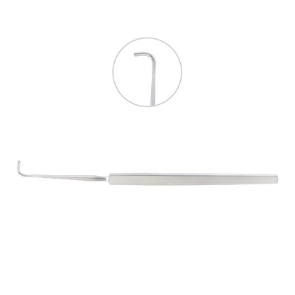 Graefe Strabismus Hook, Fig.1, Overall Length 14.5 cm