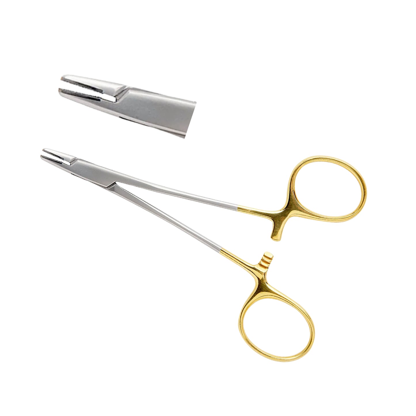 Derf Wright Needle Holder Forceps 120mm TC