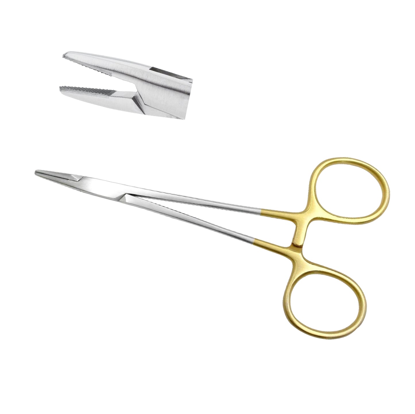 Baumgartner Needle Holder Forceps T/C 120mm