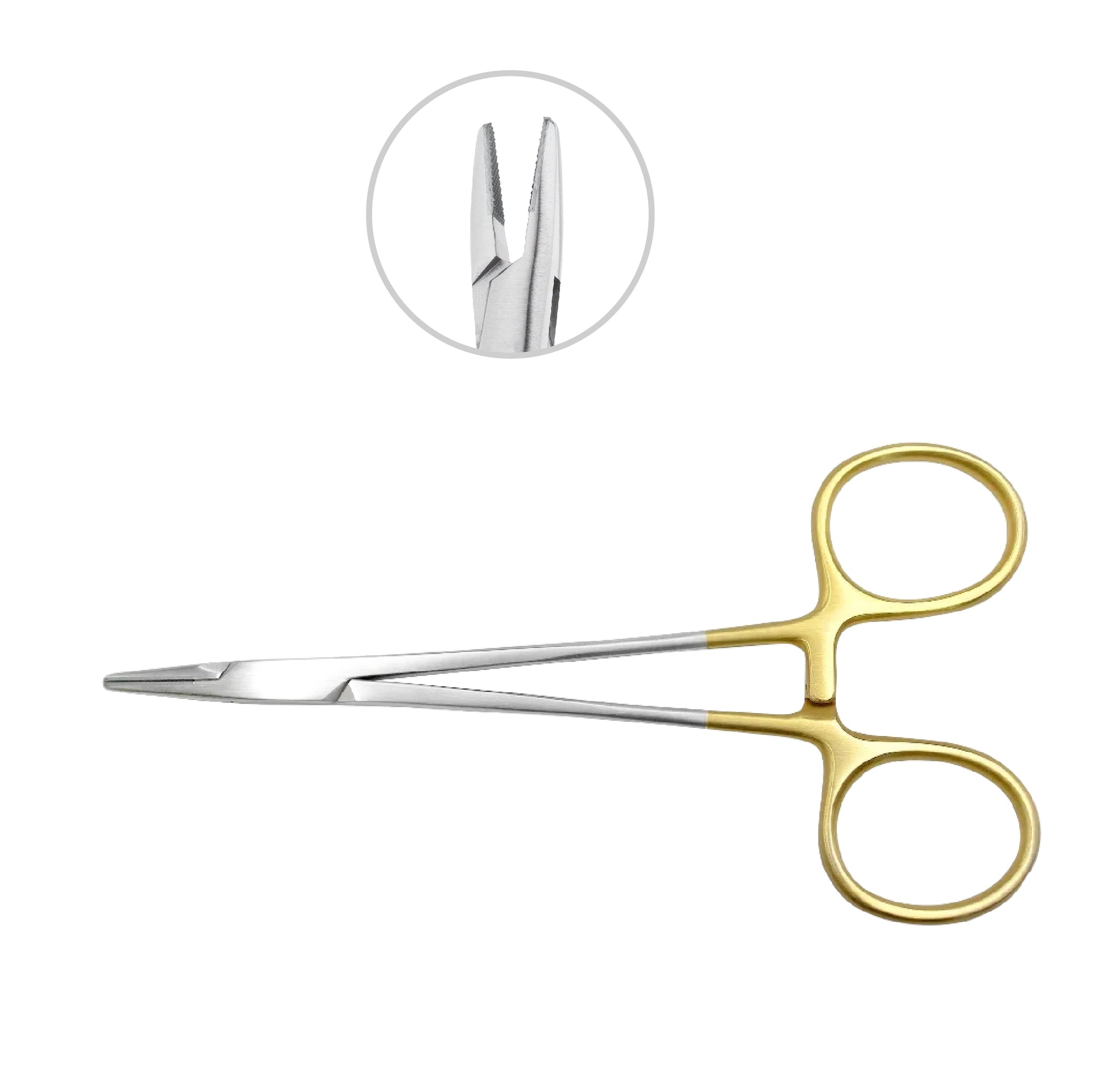 Baumgartner Needle Holder Forceps T/C 120mm