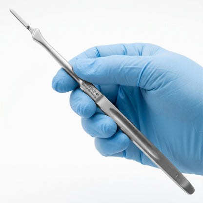 Scalpel Handle Fig. 7 – 16.5 cm Stainless Steel Surgical Blade Holder
