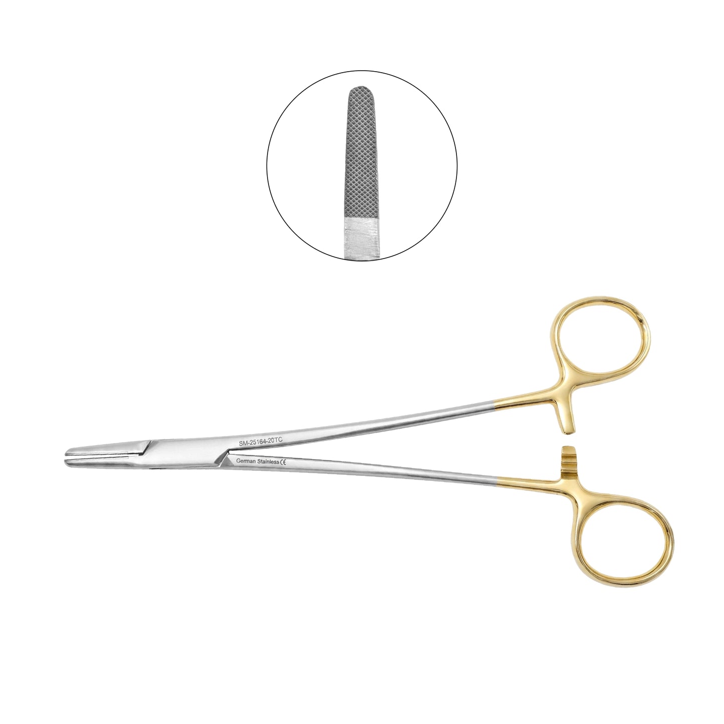 Crile-Wood Needle Holder Forceps TC 180mm & 200mm