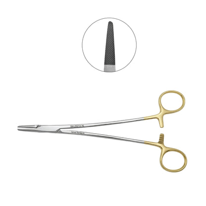 DeBakey Needle Holder with T/C Tip – 16cm & 20cm Surgical Instrument