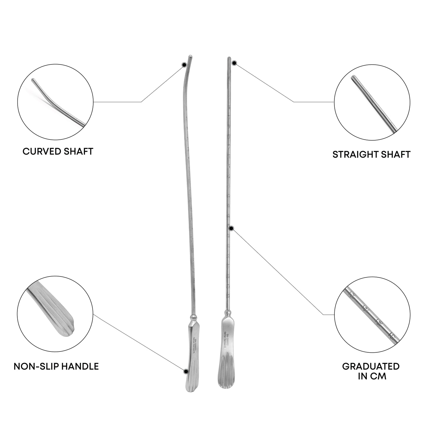 Sims Uterine Sound Set - 2 Pcs