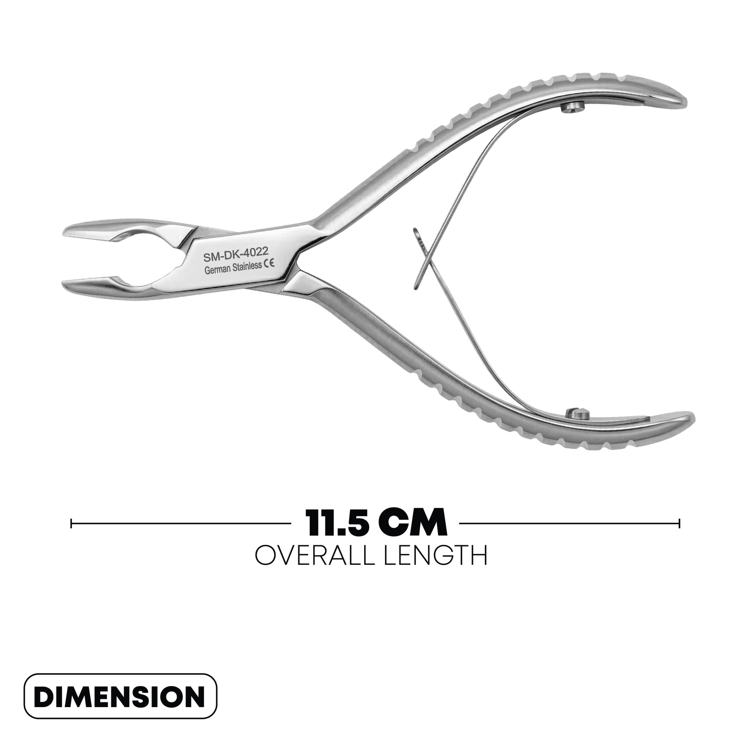 Blumenthal Bone Rongeur 30 Degree 4.5" Set of 3 – Dental Surgical Instruments