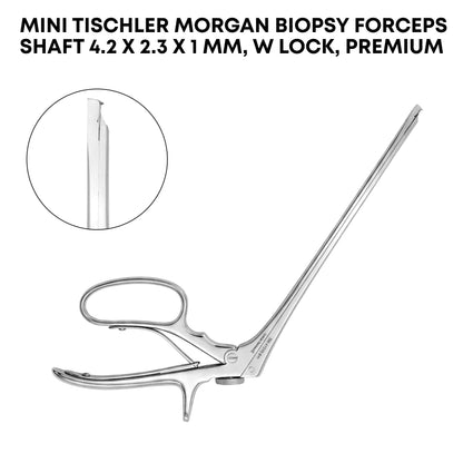 Tischler-Morgan Biopsy Forceps with Lock – Premium | Mini & Standard