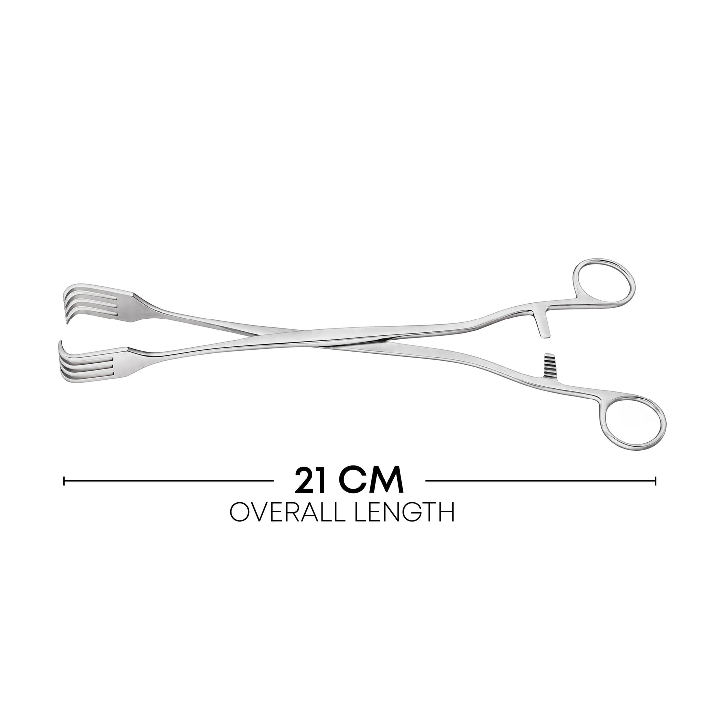 Pratt Tenaculum Forceps – 21cm / 8.3" | Gynecology Surgical Instrument