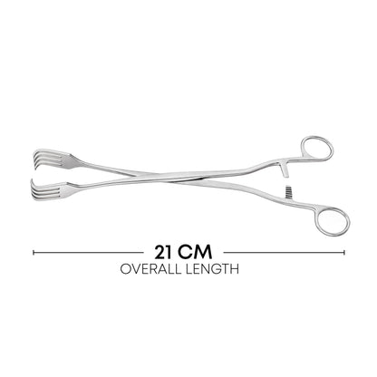 Pratt Tenaculum Forceps – 21cm / 8.3" | Gynecology Surgical Instrument