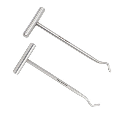 Dental Elevator Potts #6X & #7X Set – Surgical Tooth Extraction Elevators (Set of 2)