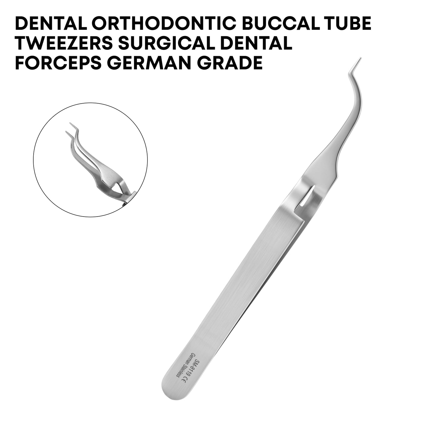 Orthodontic Buccal Tube Tweezers 14 cm