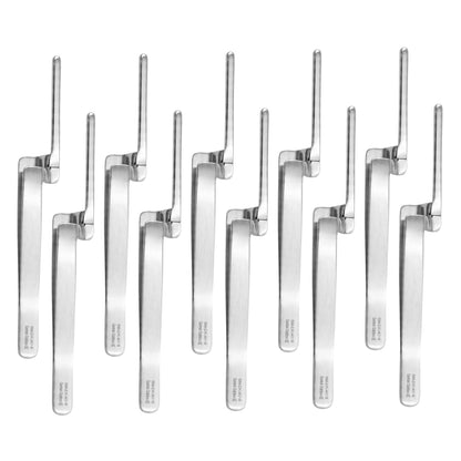 Paper Articulating Forceps Dental Instruments 15.5 cm Set of 10