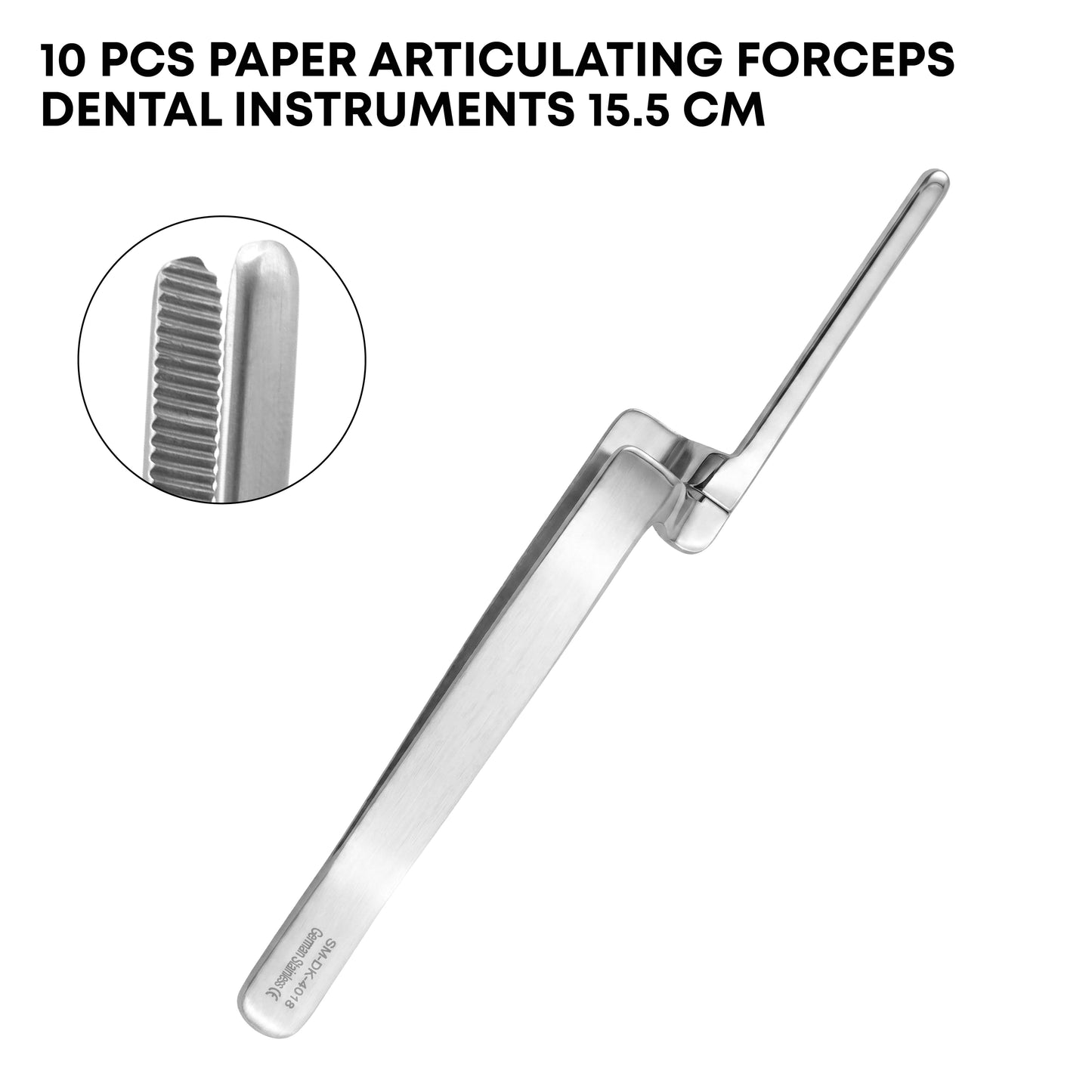 Paper Articulating Forceps Dental Instruments 15.5 cm Set of 10