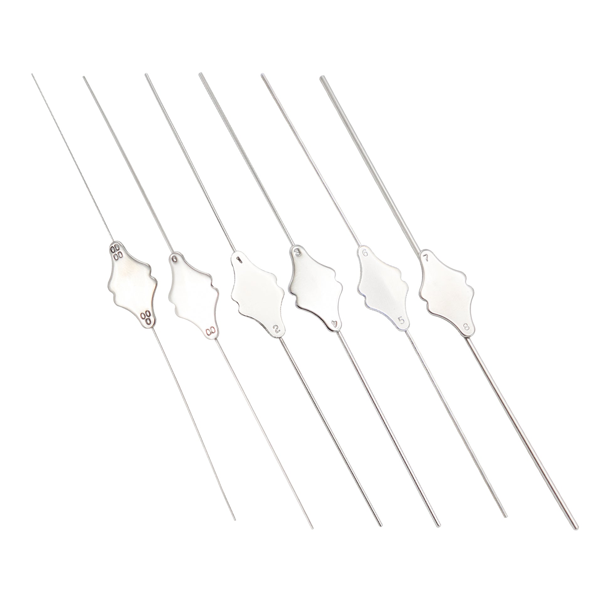 Bowman Lacrimal Probe Set - 6 Pcs