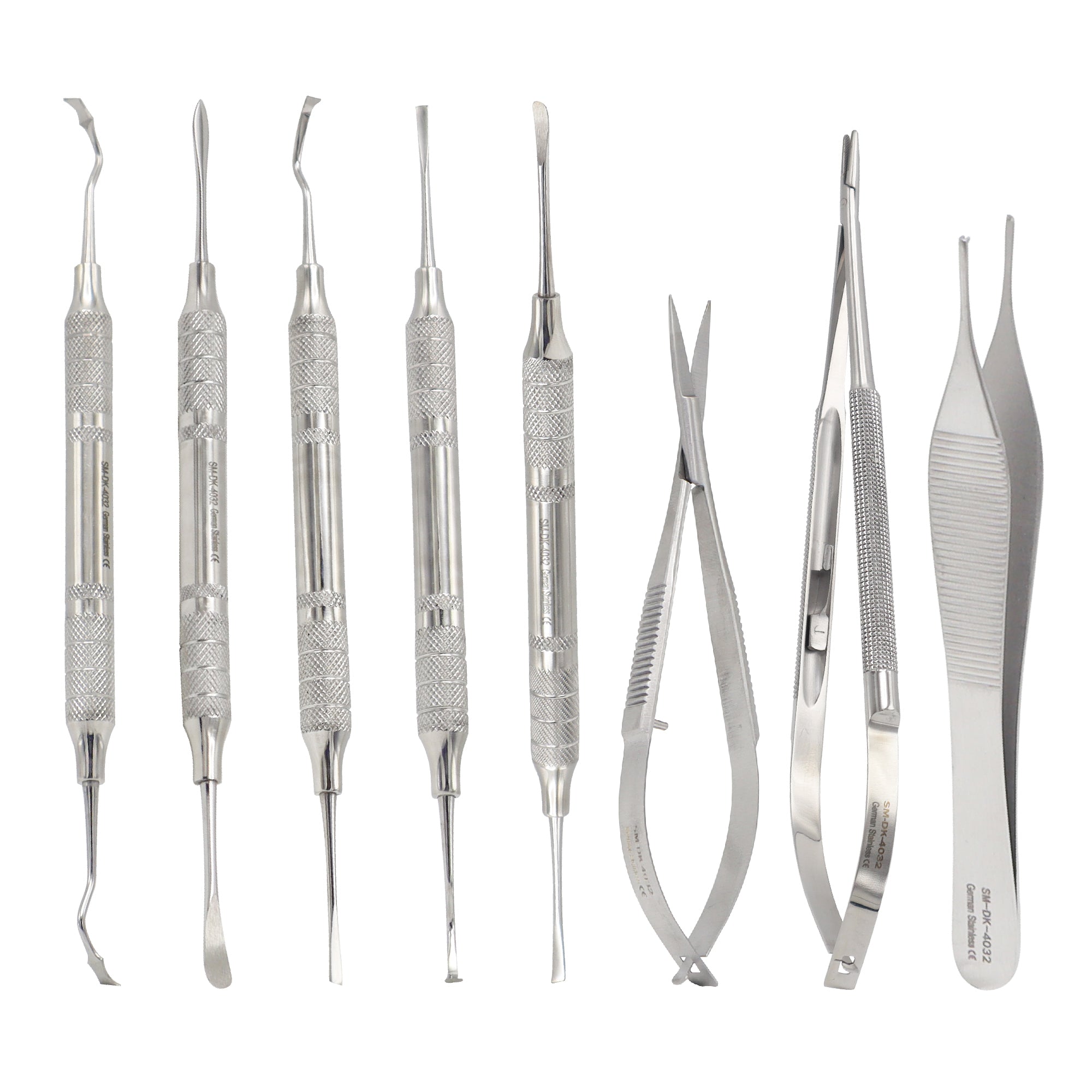 7 Pc Microsurgery Instruments Set – Precision Dental & Surgical Kit