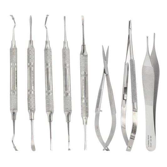 7 Pc Microsurgery Instruments Set – Precision Dental & Surgical Kit