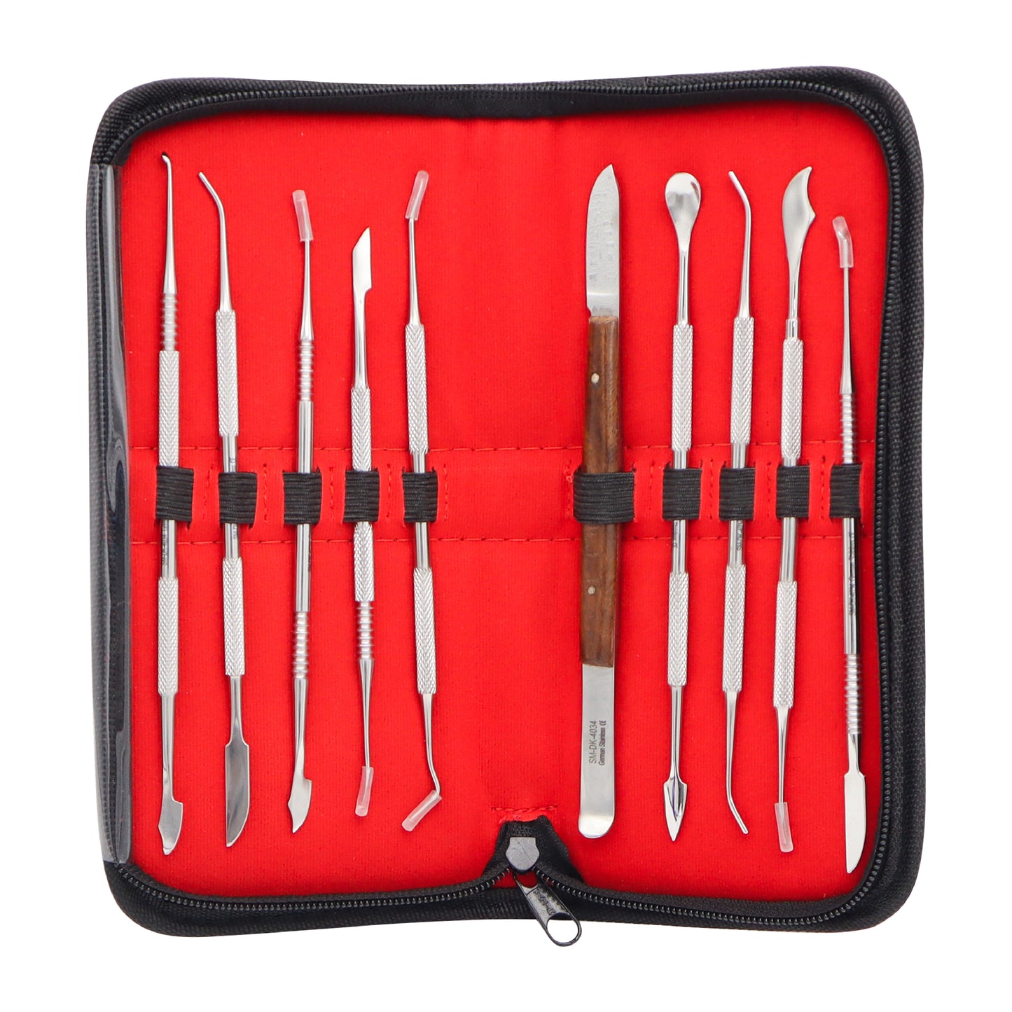 10-Piece Dental Wax Carving Tools Set –  Sculpting Instruments