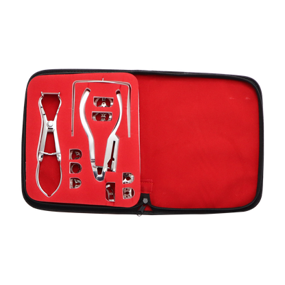 Starter Rubber Dam Kit of 11 Dental Surgical Instruments