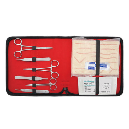 Complete Practice Student Suture Kits for Medical Students Training Kits - 19 Pcs