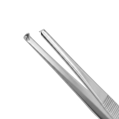 Thumb Tissue Forceps 5.5" 1x2 Teeth Rat Tooth - Set of 6