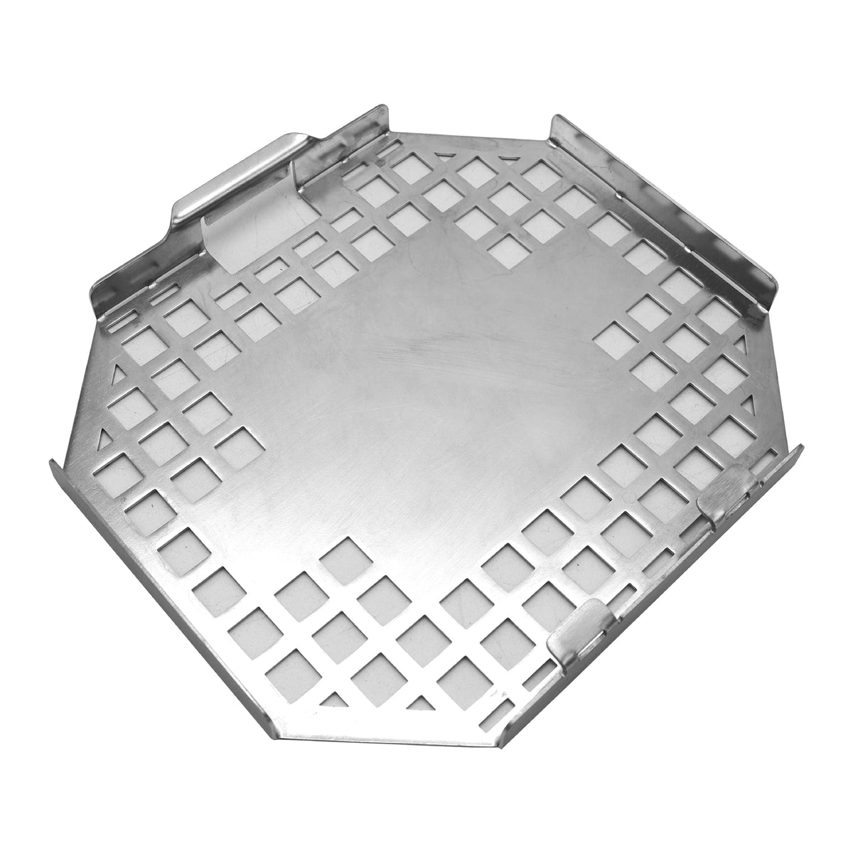 Perforated Sterilization Tray with Hinged Lid & Sliding Lock
