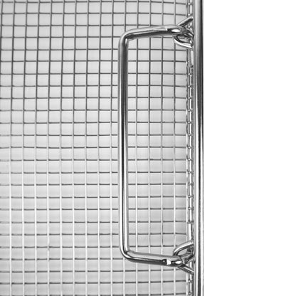 Surgical Wire Mesh Sterilization Basket – Crimp & Plain Weave