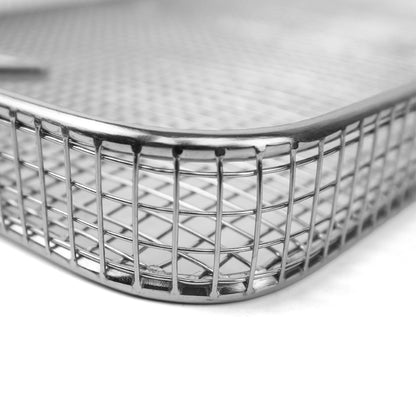 Surgical Wire Mesh Sterilization Basket – Crimp & Plain Weave