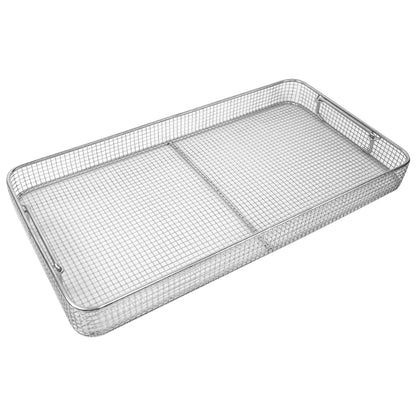 Surgical Wire Mesh Sterilization Basket – Crimp & Plain Weave