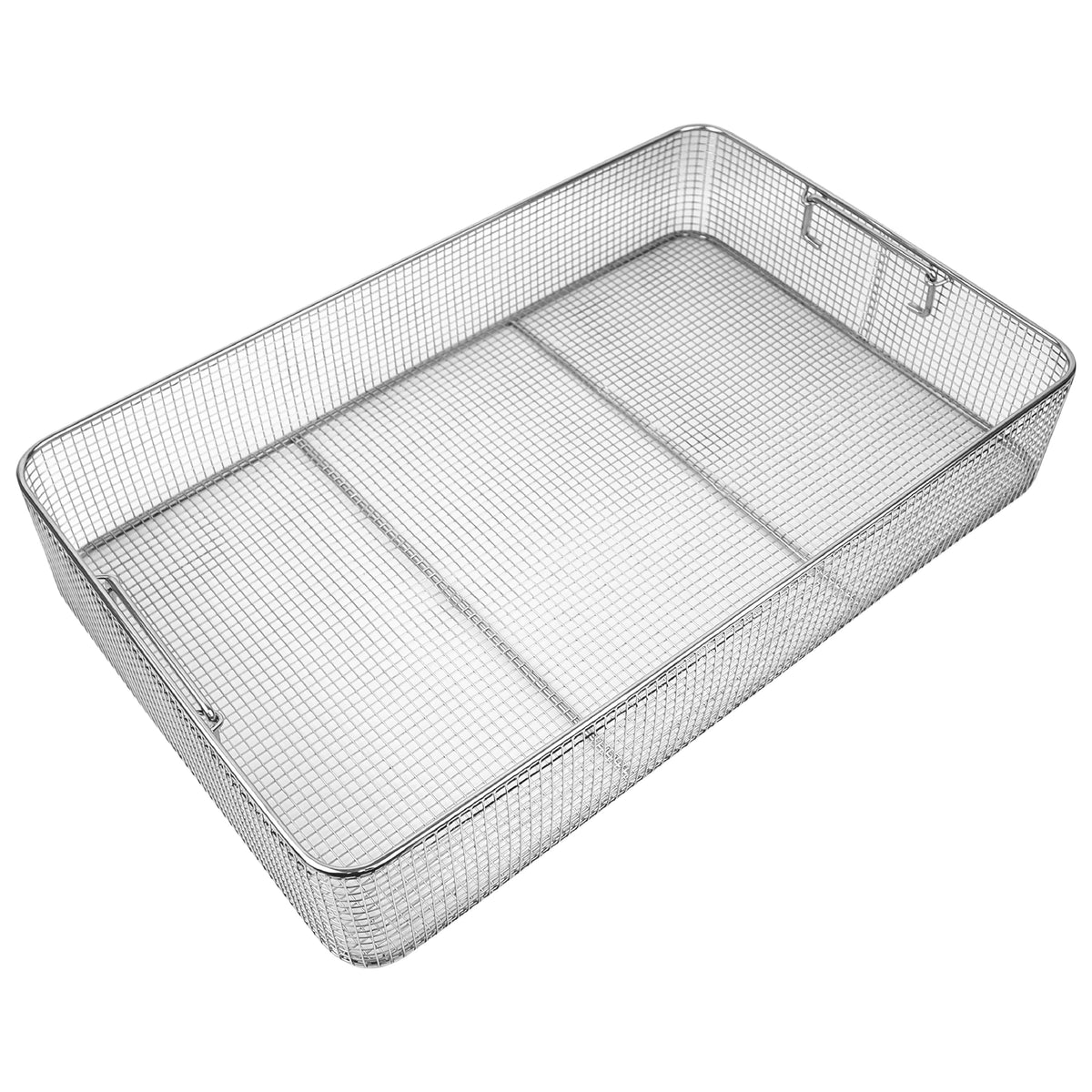 Surgical Wire Mesh Sterilization Basket – Crimp & Plain Weave