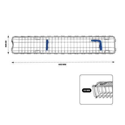 Optic Wire Sterilization Basket with Lid – 290mm & 460mm