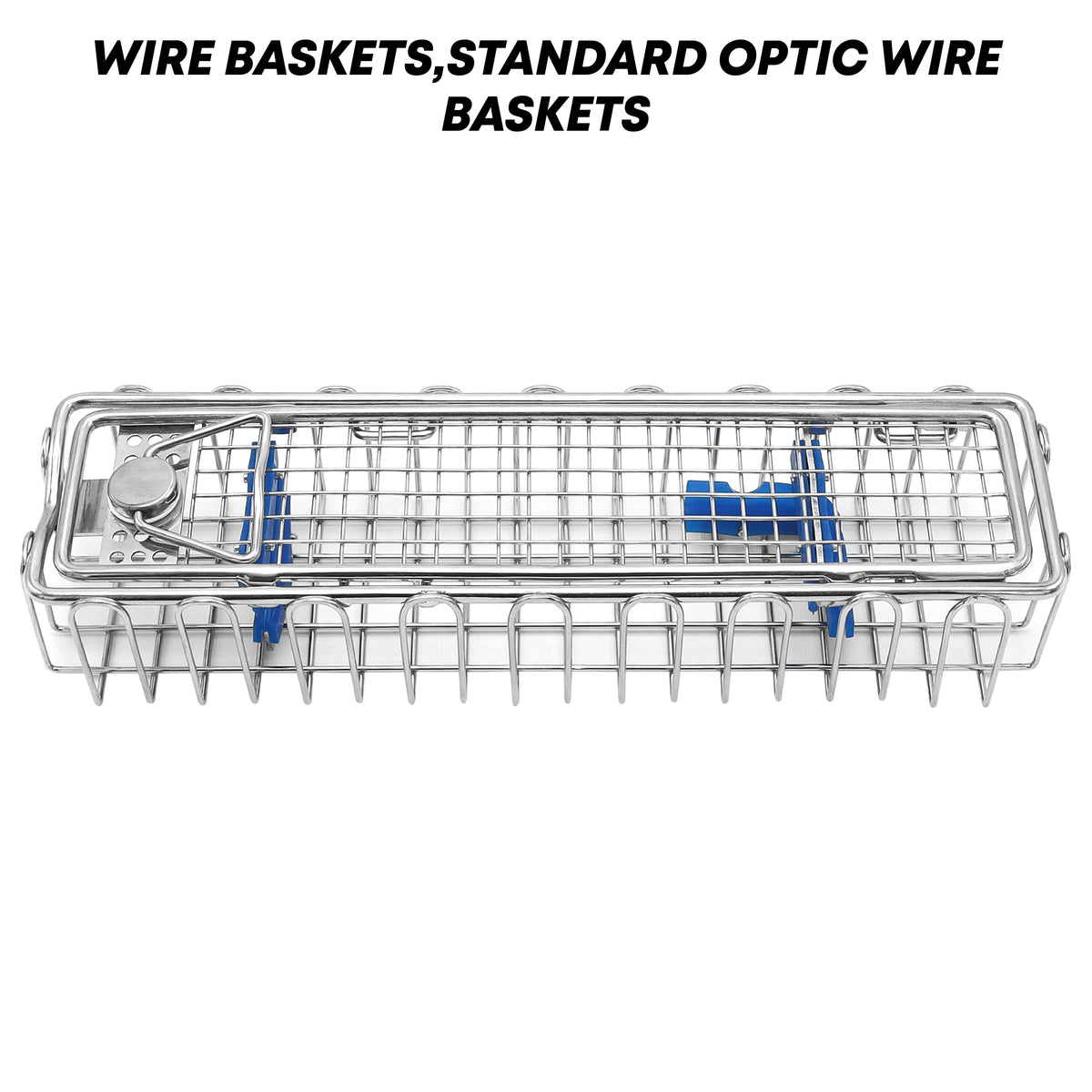 Optic Wire Sterilization Basket with Lid – 290mm & 460mm